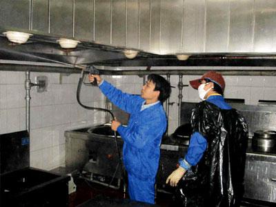 厨房装置清洗